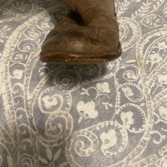 FRYE Paige Tall Riding Boots Burnished Gray 6.5 - Picture 8 of 11